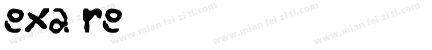 Nexa re字体转换